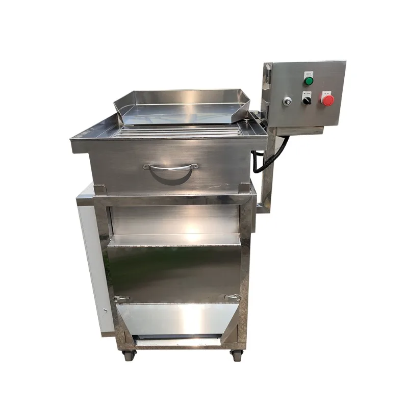 Máquina para desmenuzar carne, comercial, grande, totalmente automática, para carne de cerdo, ternera, pechuga de pollo, camarones y vieiras cocidas