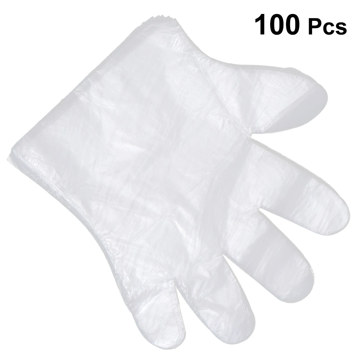 

500pcs Disposable Gloves Plastic Dishwashing Beauty Housework Daily Use Food Grade Polyethylene Work Hair Coloring Tattooing