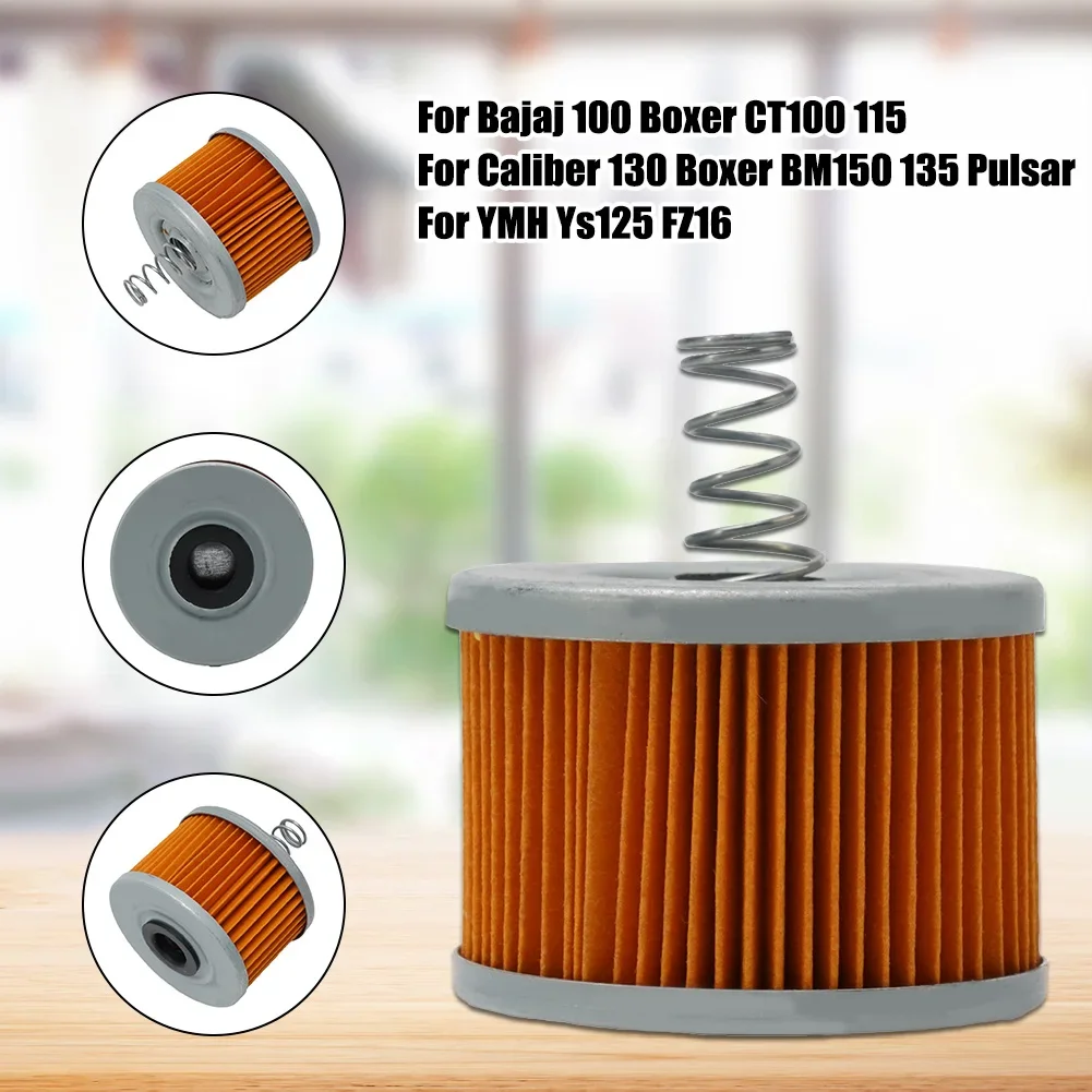 

Motorcycle Oil Filter For Bajaj 100 CT100 115 Caliber 130 BM150 For YMH YS125 FZ16 Oil Filter Motorcycle Accessories