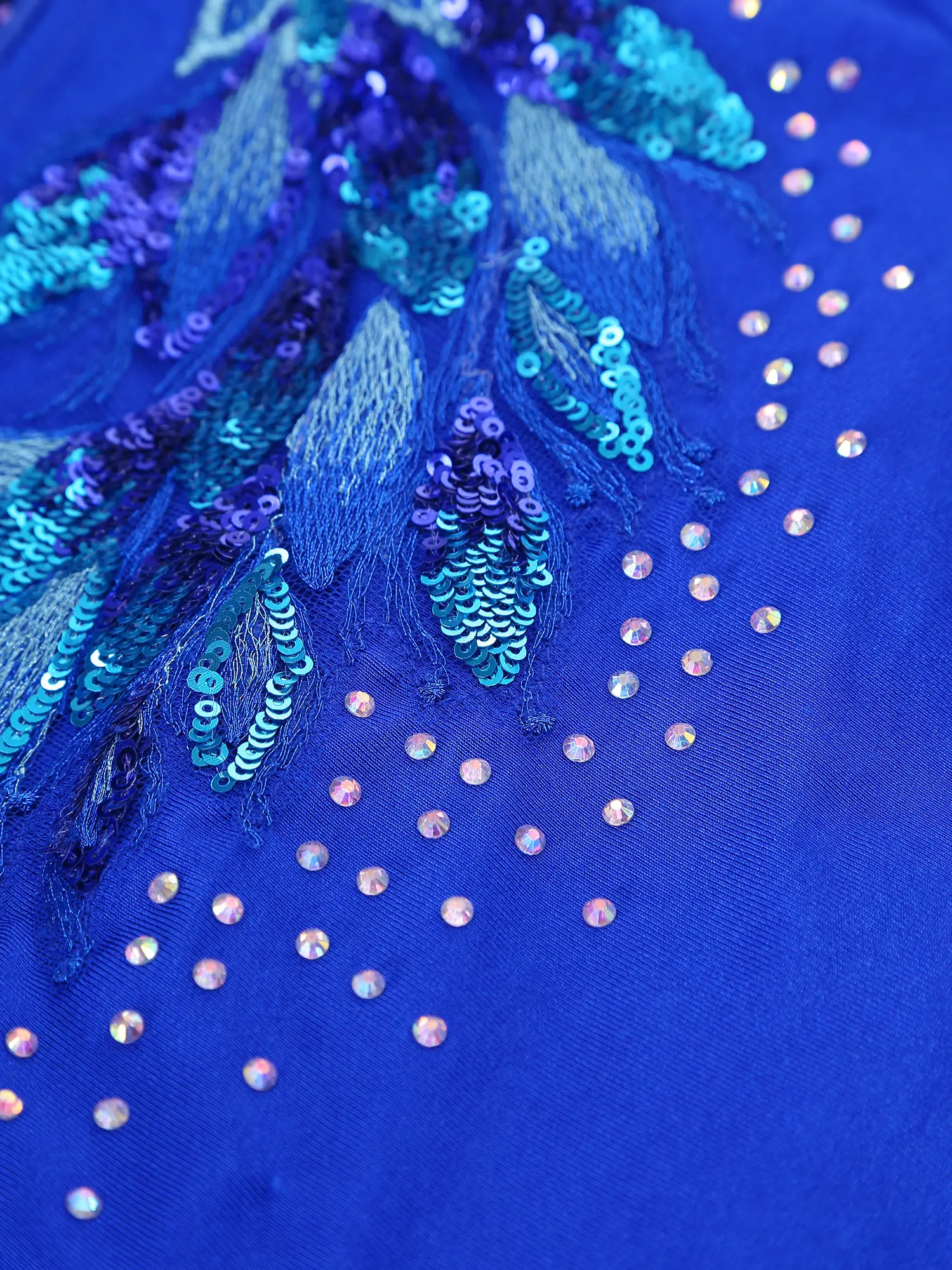 Women Ballet Dance Crop Top Modern Contemporary Lyrica Dancewear Sequins Embroidery Sleeveless Back Hollow Out Cropped Tank Top