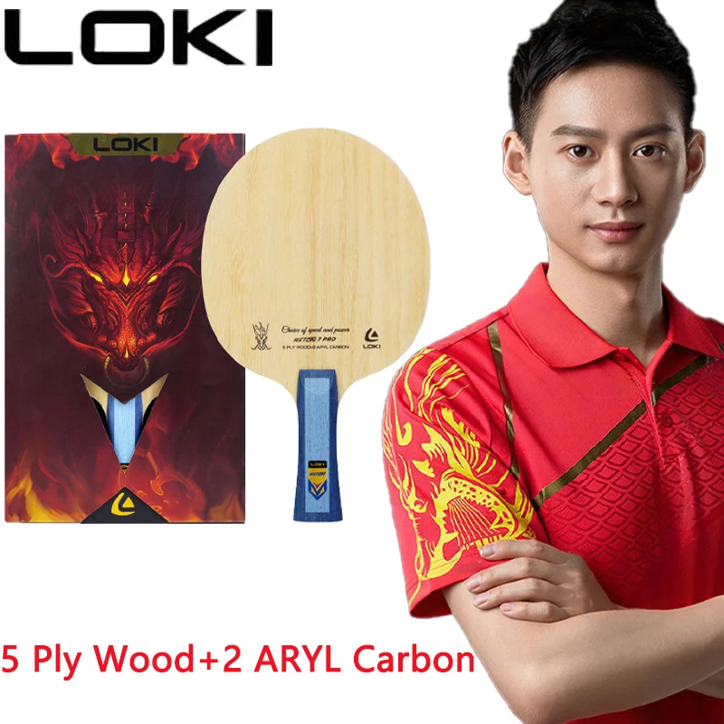 

LOKI RXTON 7 Pro Table Tennis Blade 7 Layers CS FL Handle Professional Advanced Training Ping Pong Racket Fast Attack and Loop