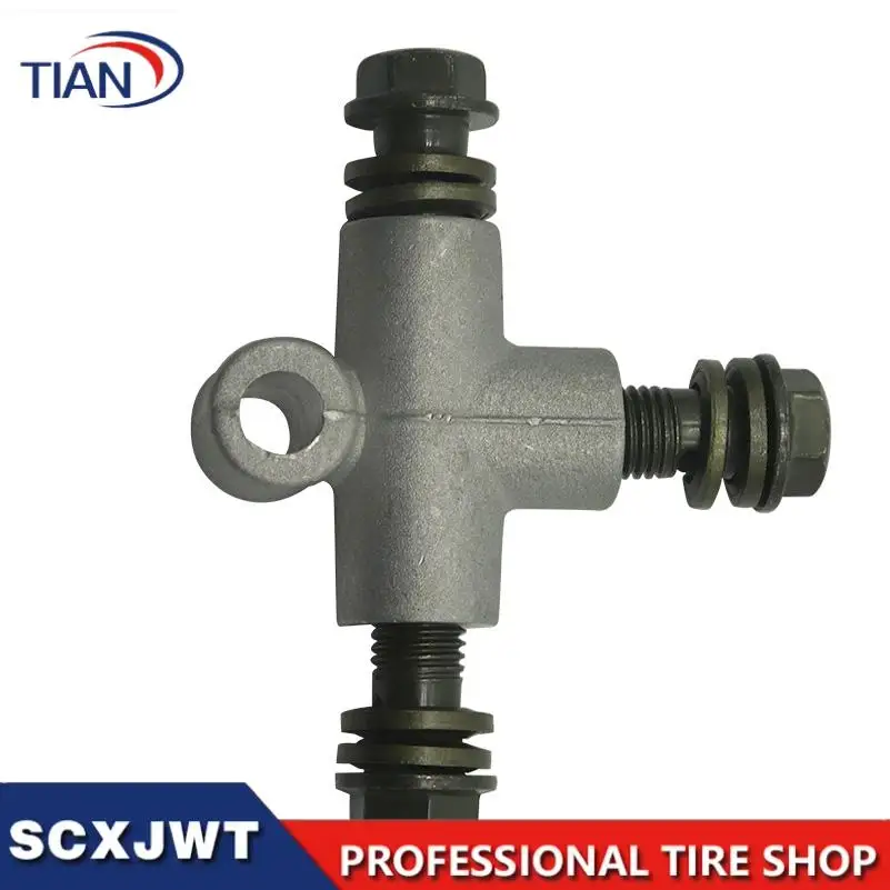 Oil pipe joint tee connector, suitable for light motorcycles, off-road motorcycles, beach bikes, go karts, endurance bikes