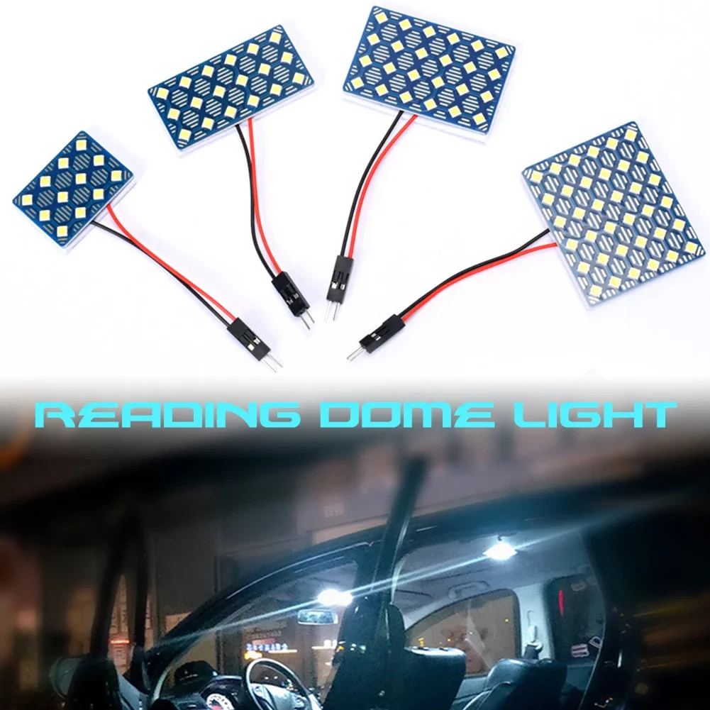 12V 24V 3030 12/18/24/36 SMD W5W T10 Festoon LED Bulbs Nonpolarity Truck Car Door License Plate Reading Dome Light White 6500K