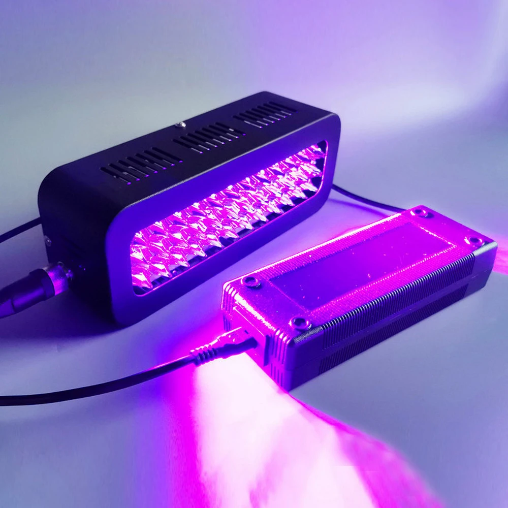 High High 72W 365nm 395nm 405nm 36LED Crystal Epoxy Glue Curing UV Blacklight Highviolet Lamp