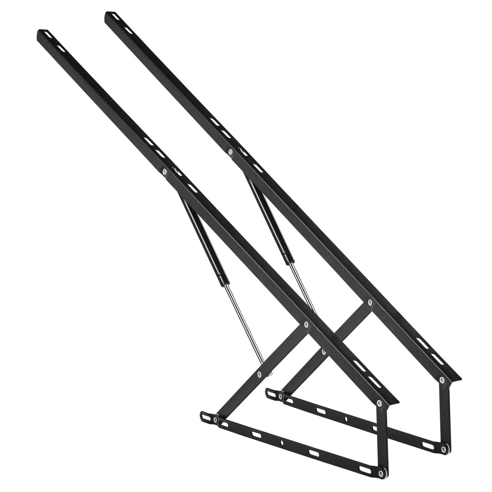 Extra-Large 59x79 Size DIY Wall Bed Lift Hardware Kit 309 Lbs Load Bearing Vertical Deluxe Pneumatic for Murphy Beds