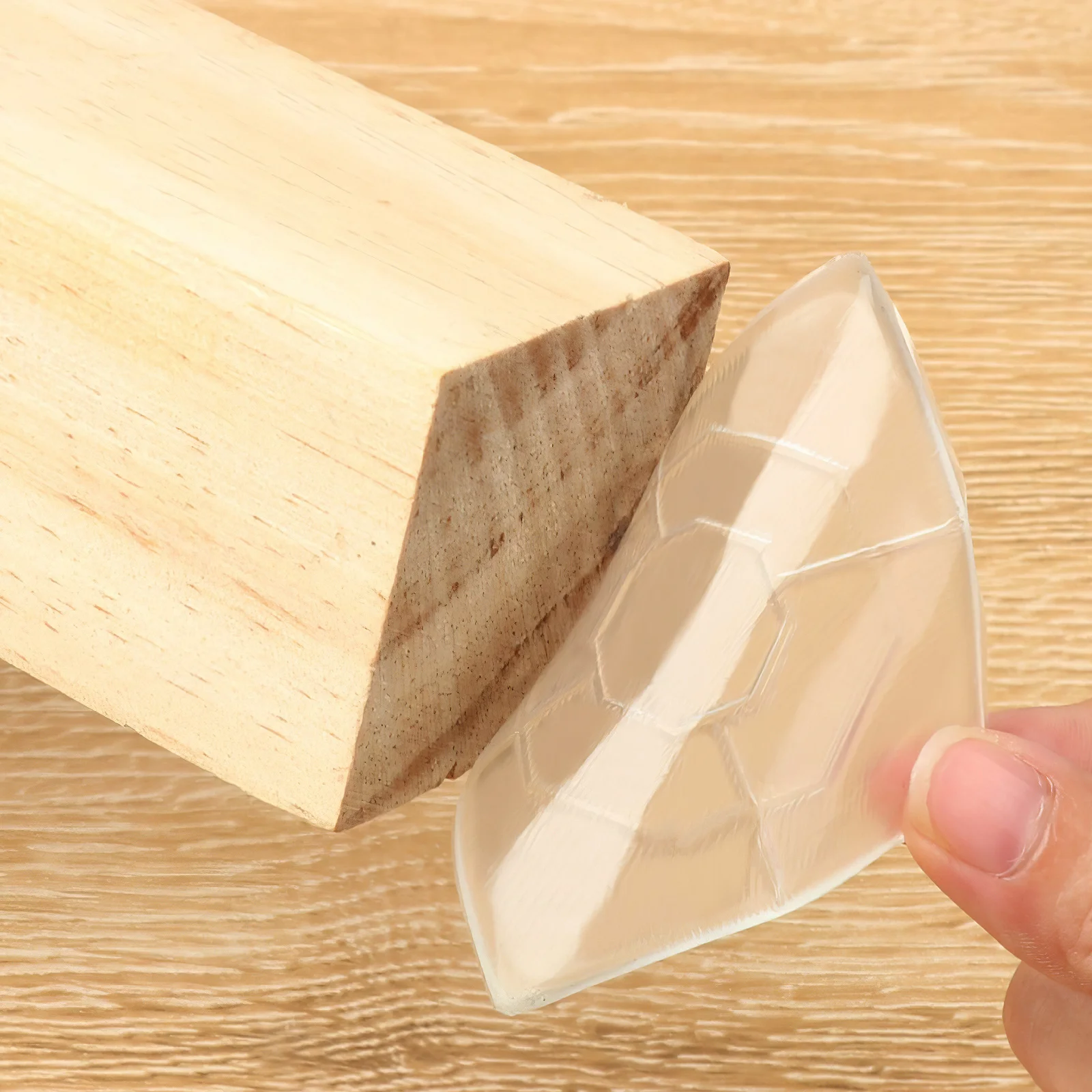 

4Pcs Clear Bumper Pads Furniture Floor Protectors Anti-Scratch Shock Absorption Non-Slip Mats Furniture Pads Anti Vibration Mat