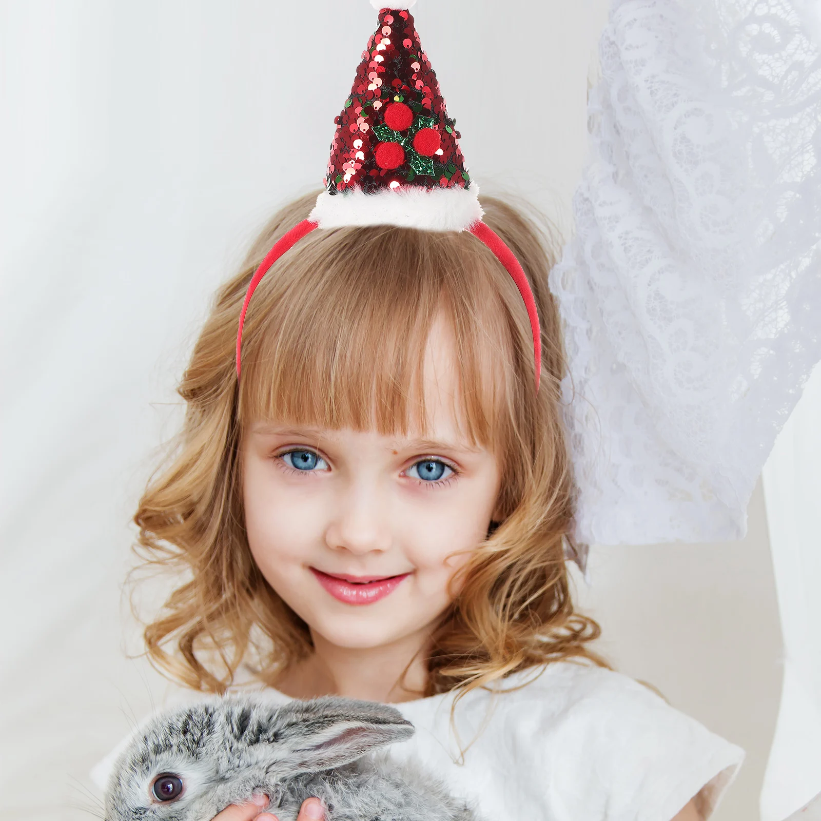 

Christmas Hat Hair Card Headband Headwear Cosplay Party Favors Bands Headdress Hoop