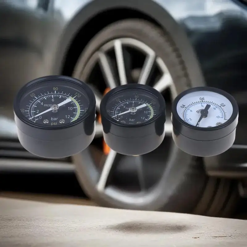 1Pcs 0-25Bar 0-10Bar 0-12Bar Hydraulic Fluid Measuring Instrument Air Compressor Pressure Gauge DIY AccessoriesHot view 5