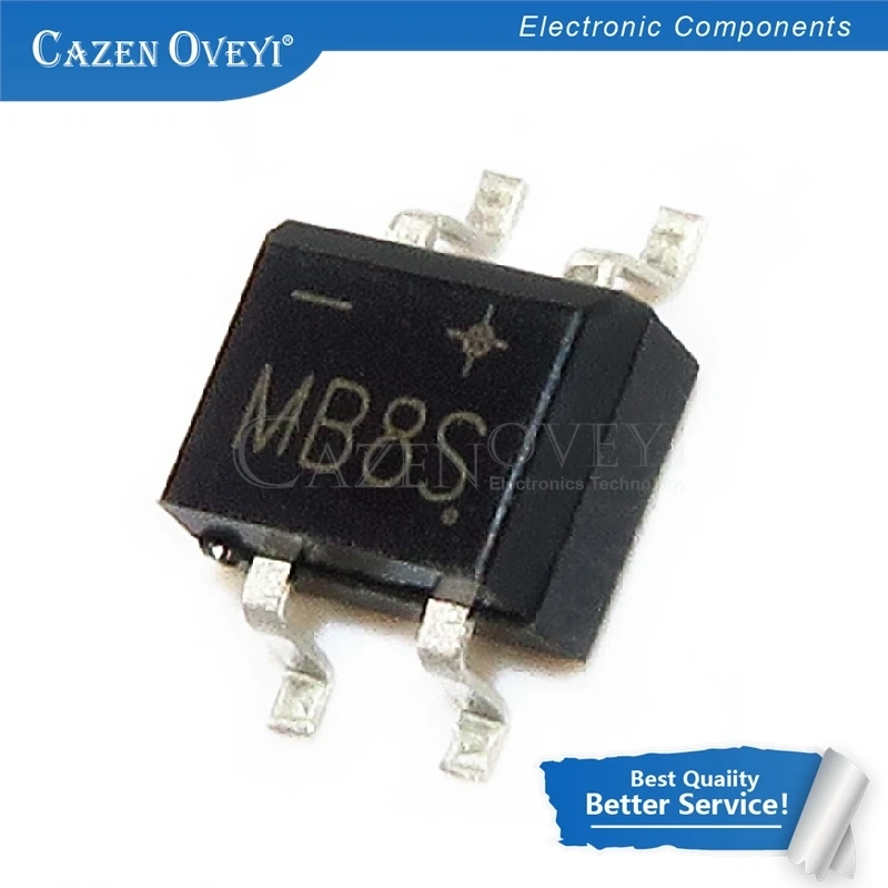 10pcs/lot MB6S MB6 MB8S MB8 MB10S MB10 SMD-4 In Stock