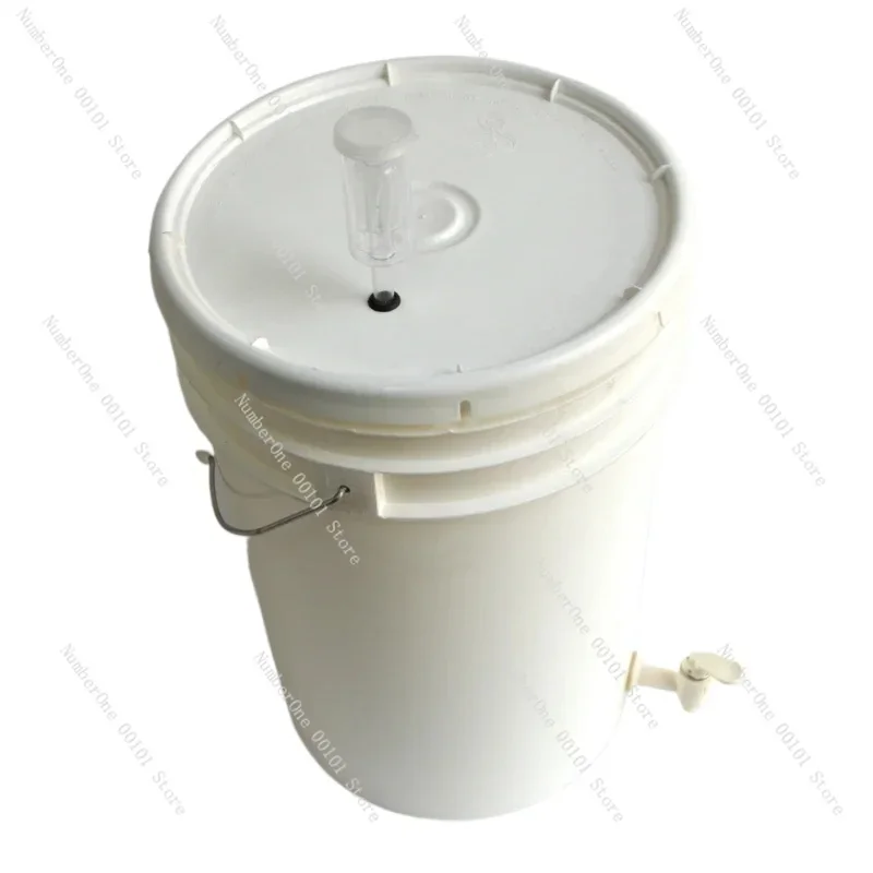 

25L Plastic Bucket with Airlock t for Homebrewing Fermenter