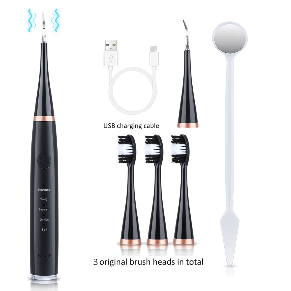 電動歯ブラシソニック歯科歯のホワイトニングキット歯のホワイトナー茶コーヒーの汚れ除去ツールクリーナー汚れ口腔ケア