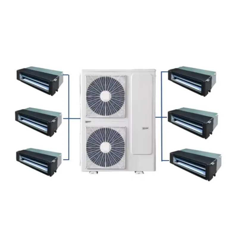 Cooling Heating Duct AC 18000 BTU 230V Inverter Indoor Unit 6000W Heat Output AC Motor R410A Refrigerant Eco-Friendly Automatic