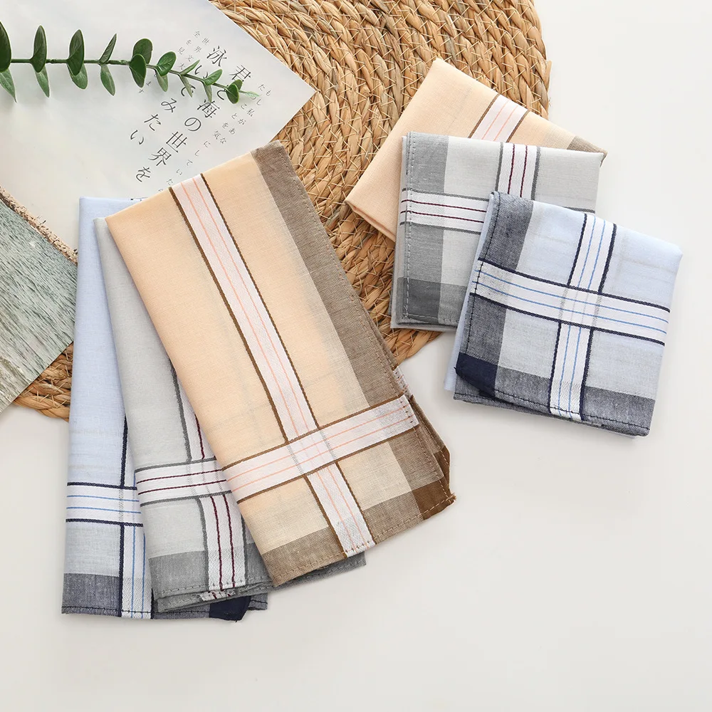 3/6 قطعة منديل الرجال مسح العرق منشفة مربعة صغيرة العتيقة المرأة خمر الكلاسيكية الحنين امتصاص العرق 40 سنتيمتر