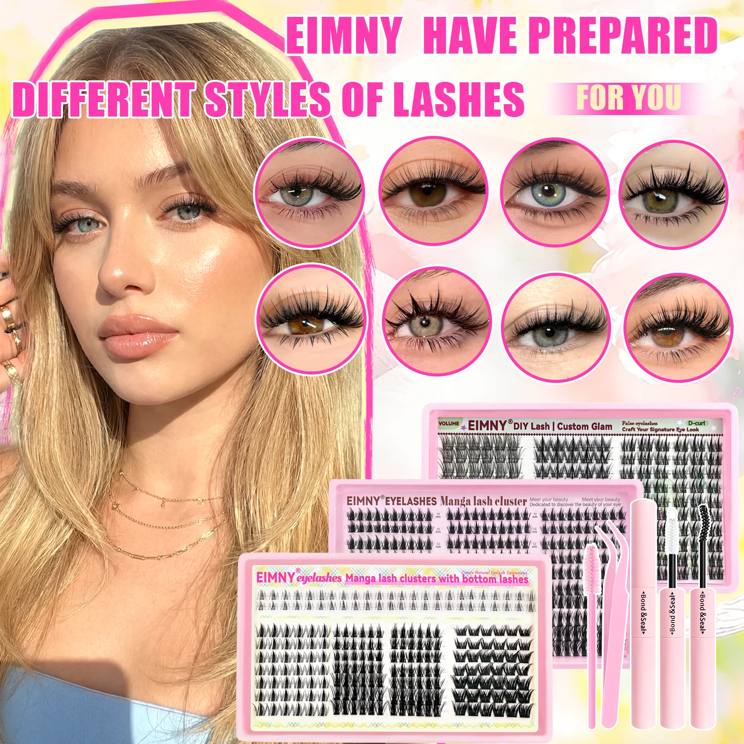 300/216-teiliges Wimpern-Clust – Anime Cosplay Lashes Bewertung und Preis