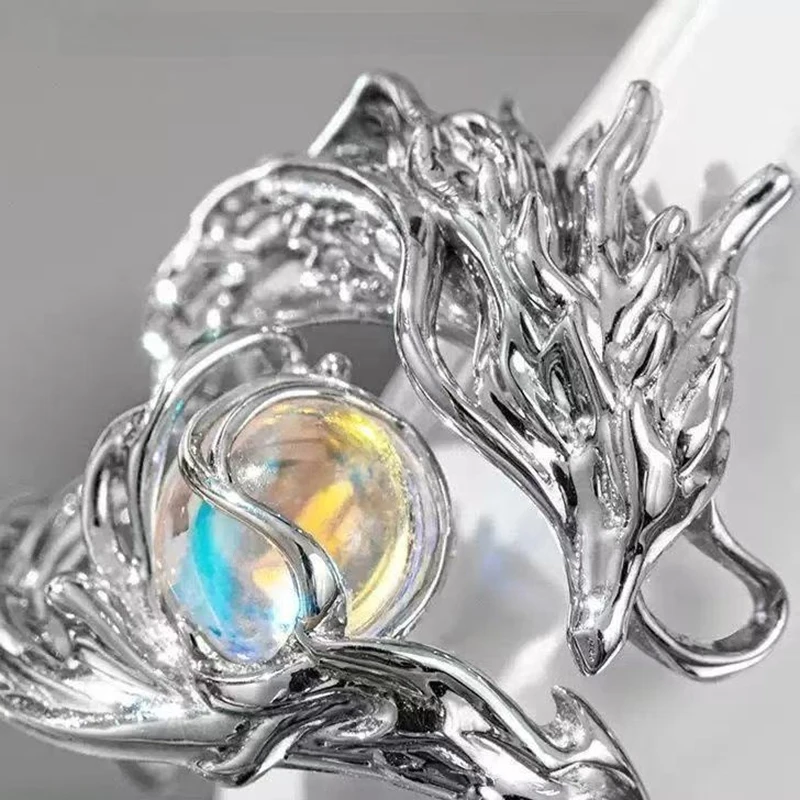 Honkai Star Rail Dan Heng Imbibitor Lunae Cosplay Ring Unisex Verstellbarer Ring Schmuck Accessoire Ornament Requisite – Detail 4