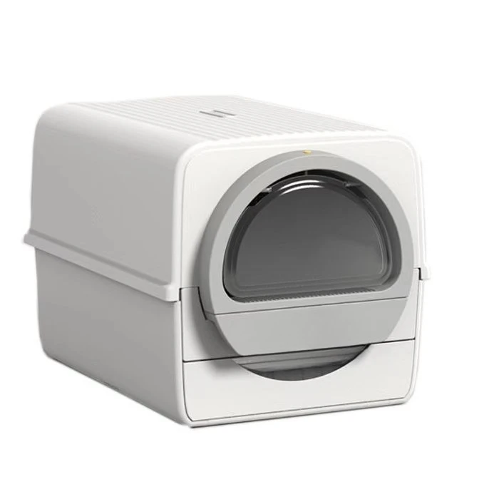 

Fun Claw Легко чистящийся ящик для кошачьего туалета Ручная лопатка Полностью закрытый кошачий туалет Полуавтоматический ящик для кошачьего туалета