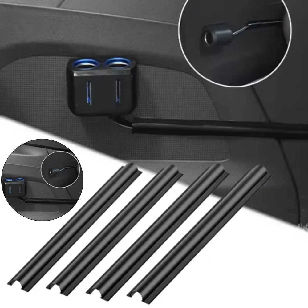 Sleek Car Cable Organizer Kit Universal Sleeves for a Neat Damage-Free Interior Protect Charging Wires Enhance Aesthethetic