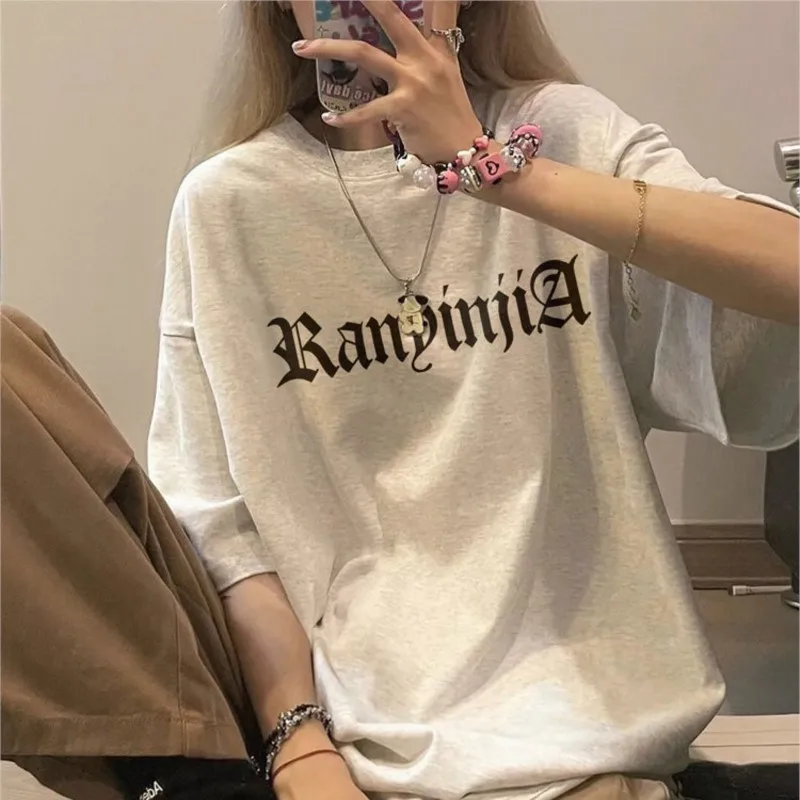 Y2K Korean Harajuku Men Streetwear Clothes Spider Graphic Acubi Egirl Short Sleeve T-Shirt Grunge Aesthetic Oversized Tops Retro