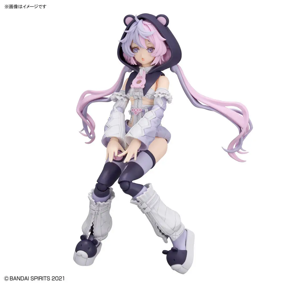 Officially Licensed Bandai 30Mf Merunja Figure Anime Date A Live Crossroad Character Model - view 6