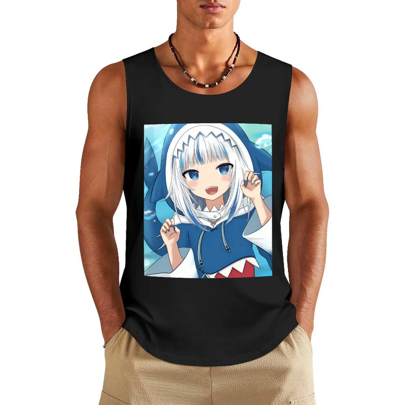 

Gawr Guragaw Tank Top tops sleeveless shirt man gym Men's summer clothes