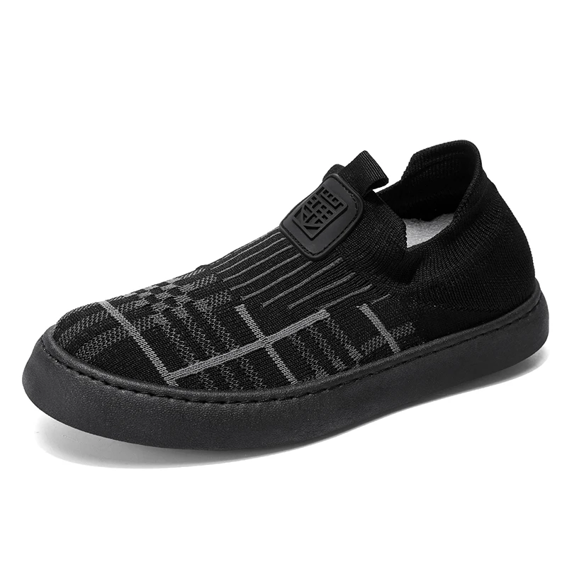 

New Fashion Men's Casual Shoes Sports Running Sneakers PU Upper Comfortable Outdoor Hiking Footwear for Men