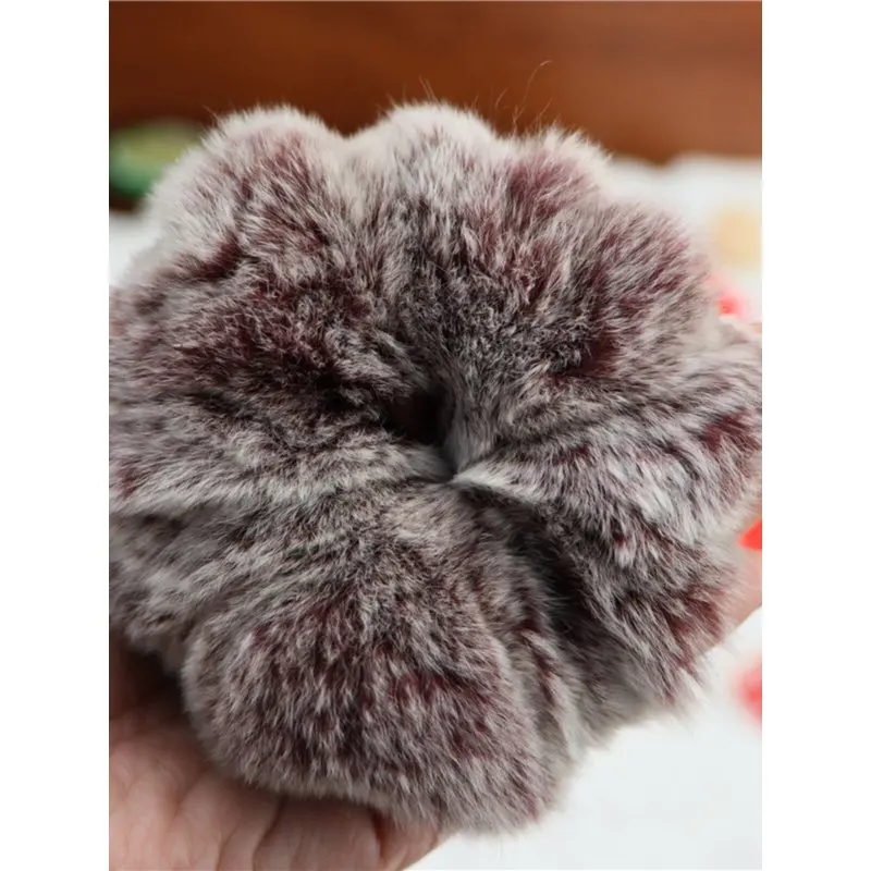 autumn-winter-plush-large-hair-rope-for-women-exquisite-pure-otter-rabbit-fur-fashion-high-end-hair-tie