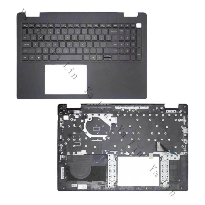 XX+0DJP76 para Dell Latitude 3520 E3520 cubierta de reposamanos con teclado estadounidense retroiluminado negro