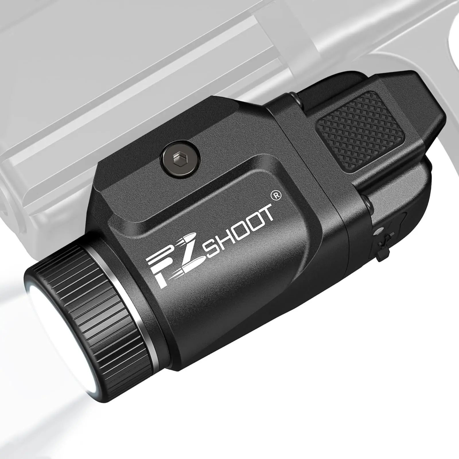 500 Lumen Pistool Licht Oplaadbare Zaklamp Met Strobe Modus Voor Picatinny En Gl Rails Mini Gun Licht