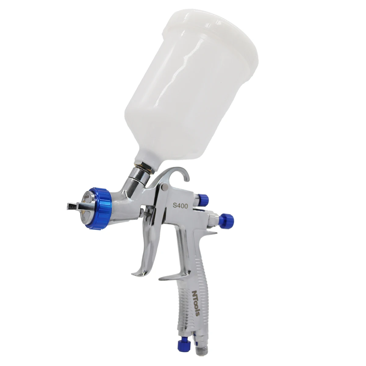 LVLP Air Spray Gun Paint Gun for Cars & House DIY Painting, 1.3/1.5/1.7mm Nozzles, with Paint Sprayer Airbrush