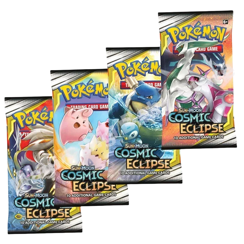 【Buy 5 Get 1 Free】Pokemon PTCG Card Genuine Original U.S. Edition Card Holder Sun and Moon Sword Shield  Booster Pack Child Gift