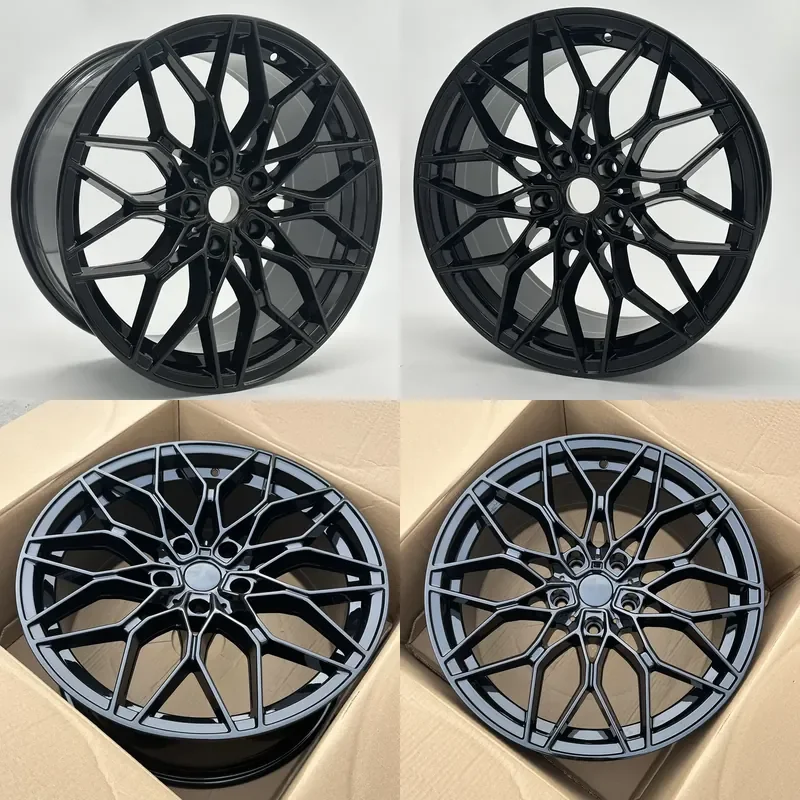 For BMW 1000M Gloss Black 5*120 Bird's Nest Forged High Quality 19-Inch for 1/2/3/5/M Series Width 8.5J 9.5J Staggered Wheels