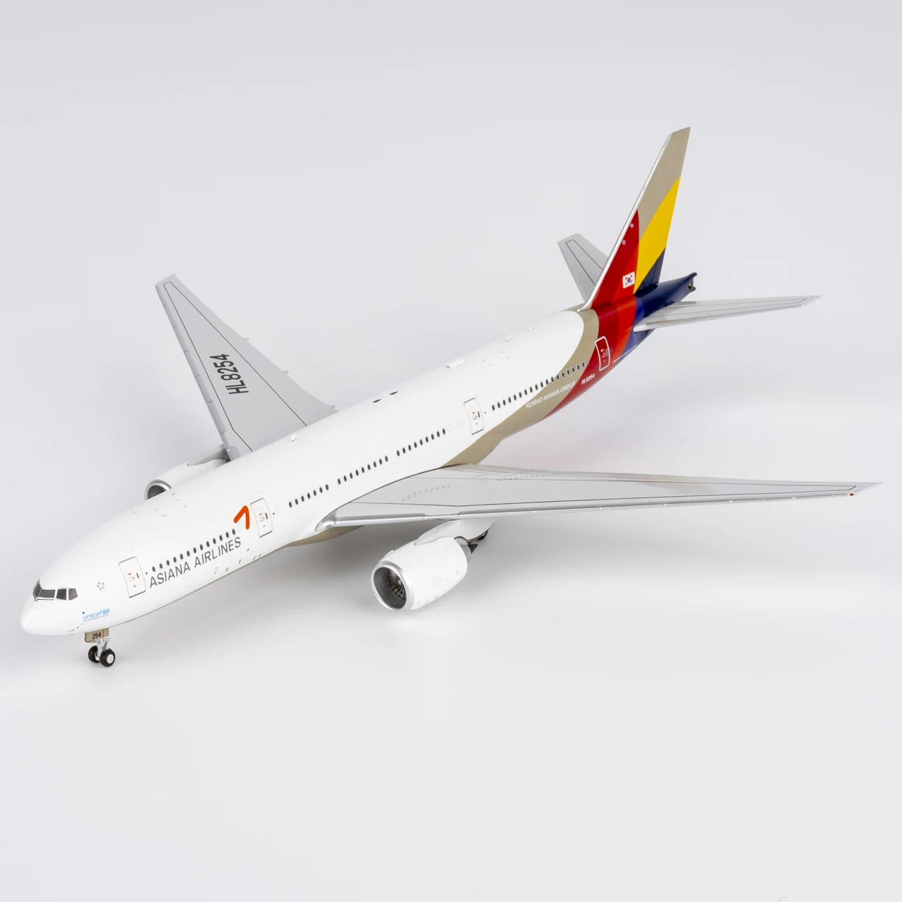 72065 سبيكة تحصيل طائرة هدية NG نموذج 1:400 ايرلاينز الآسيوية "StarAlliance" بوينغ B777-200ER دييكاست نموذج طائرة HL8254 #3