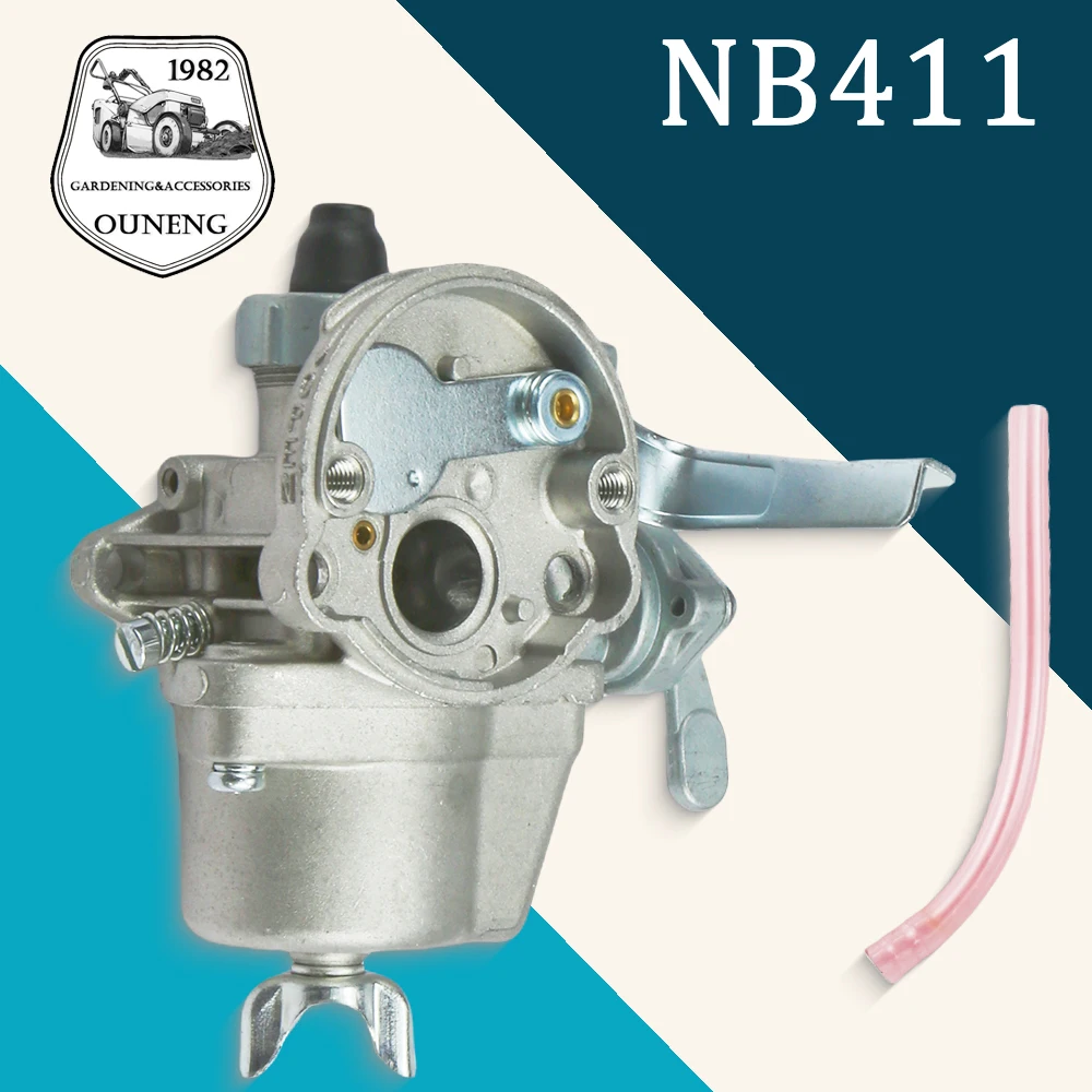 Карбюратор газонокосилки для NB411 Robin CG411, кусторез EC04 BC411 makita RBC411, триммер для травы 1E40F-6 40,2 куб.см 5416040000
