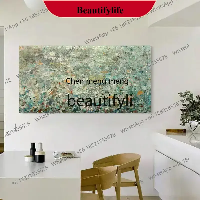 

D178 Living room painting hand-painted oil painting forest series high-end abstract texture painting