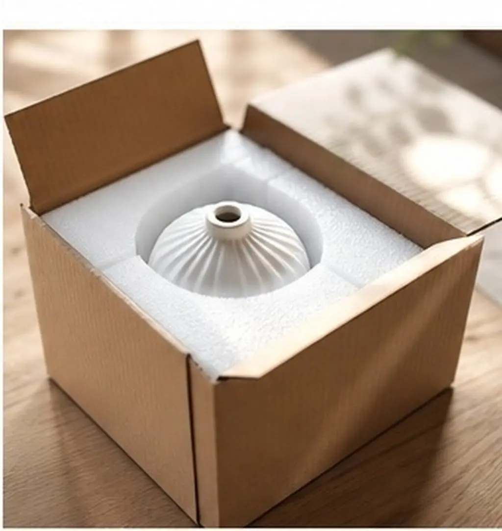 4Pcs Pearl Cotton Foam Packaging Pads Multi-Use Packing Inserts Lightweight Delivery Packing Liners for Fragile Item