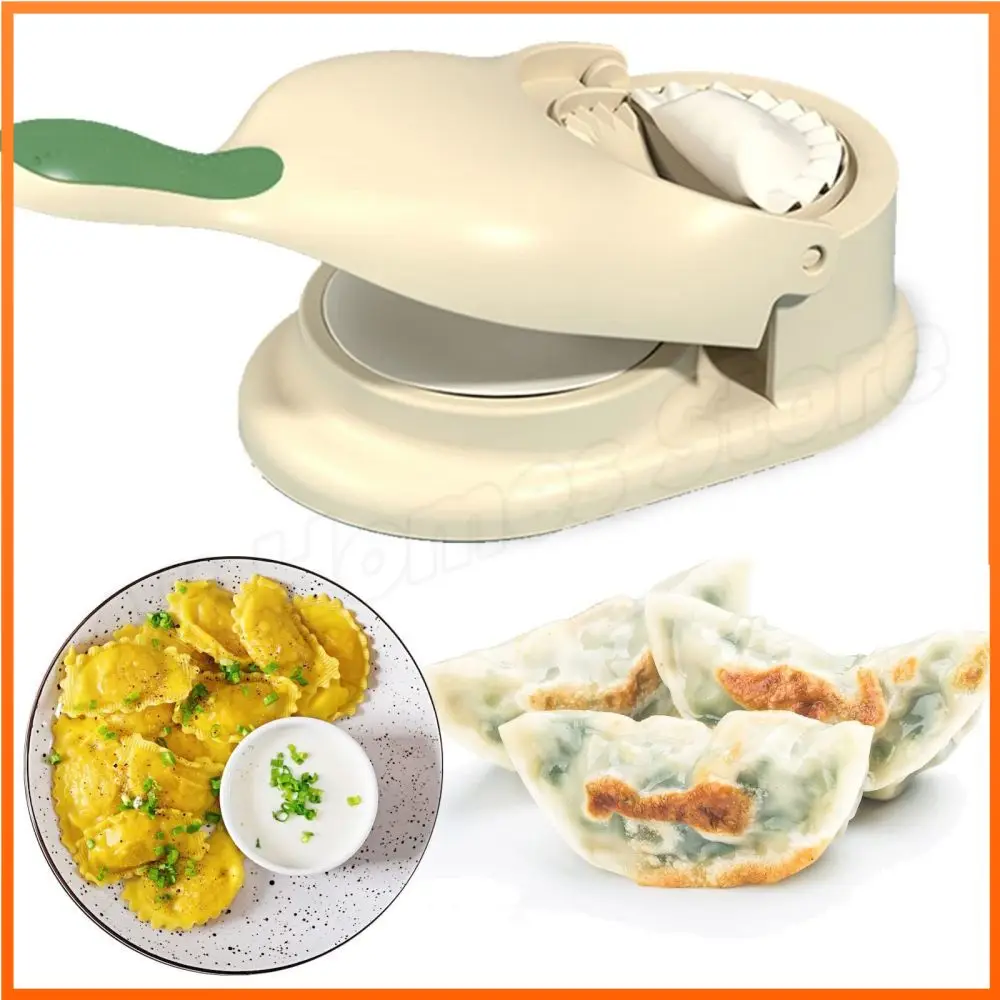 Máquina para Hacer Dumplings 2 en 1, Prensa para Dumplings Momo, Molde Multifuncional para Hacer Dumplings, Molde Manual para Empanadas