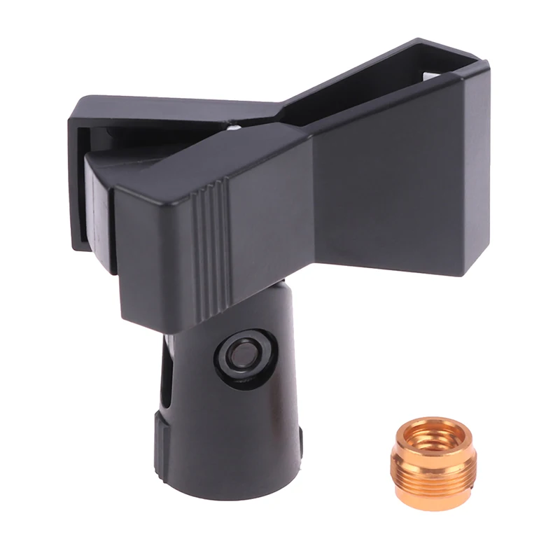 Hands-free Universal Flexible Quick Release Mount Adapter Portable Stand Accessory Microphone Clip Adjustable Replacement Holder