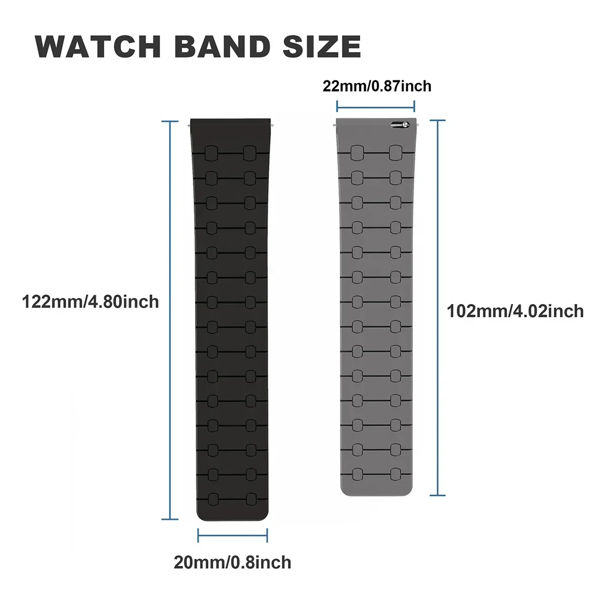 Magnetic Silicone Strap for Redmi Watch 5 Active 5 Lite 22mm Sport Bracelet for Xiaomi Redmi Watch 3Active/lite Smart Watch Band