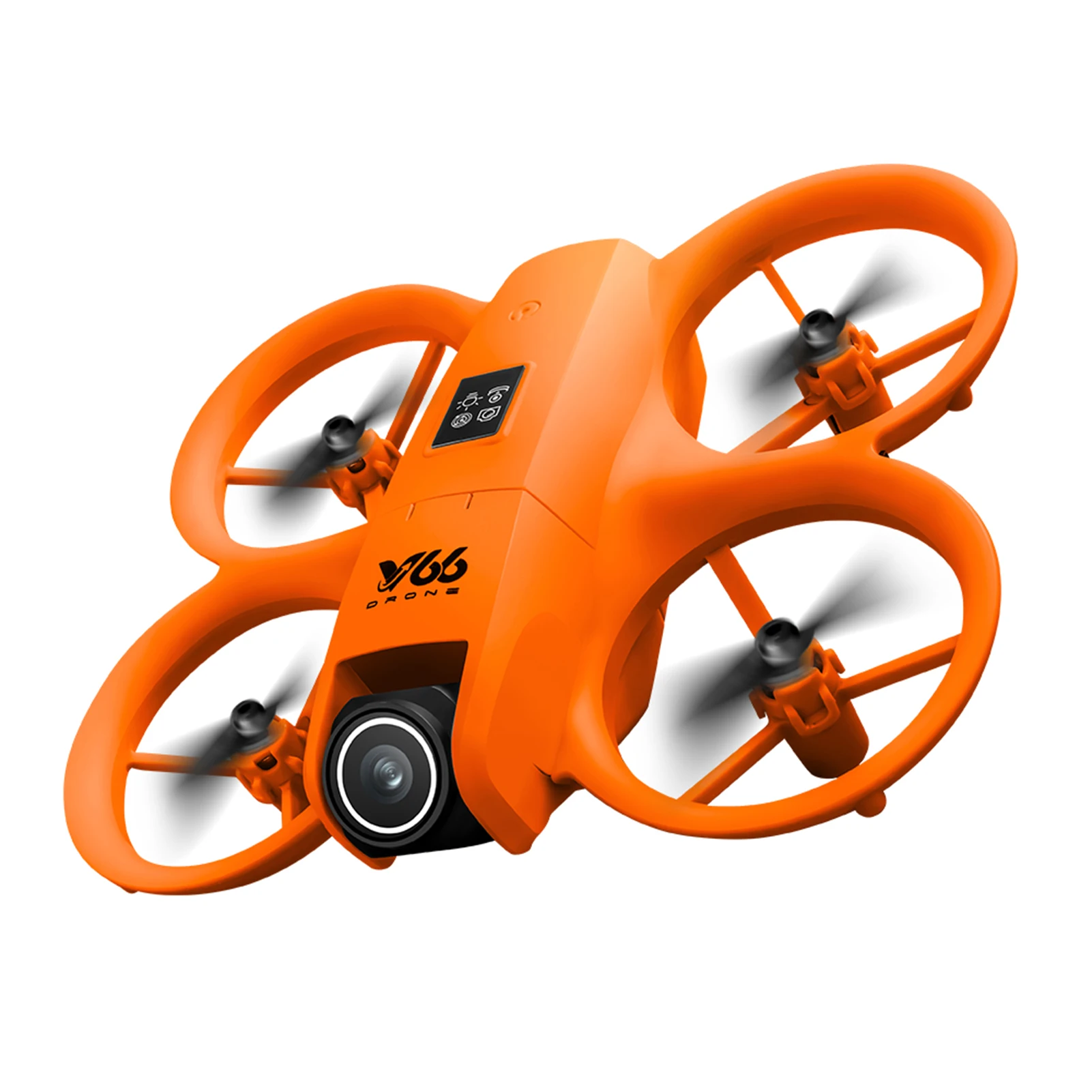 طائرة بدون طيار صغيرة للأطفال المبتدئين V66 RC-Drone مع كاميرا HD تدفق بصري RC-التصوير الجوي-طائرة بدون طيار