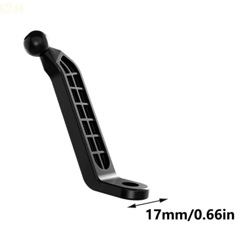 U2JE Motorcycle Rearview Mirror Phone Mount Base 17MM Interfaces Rotatable Smartphones Holder Upgrades for Secure Navigation