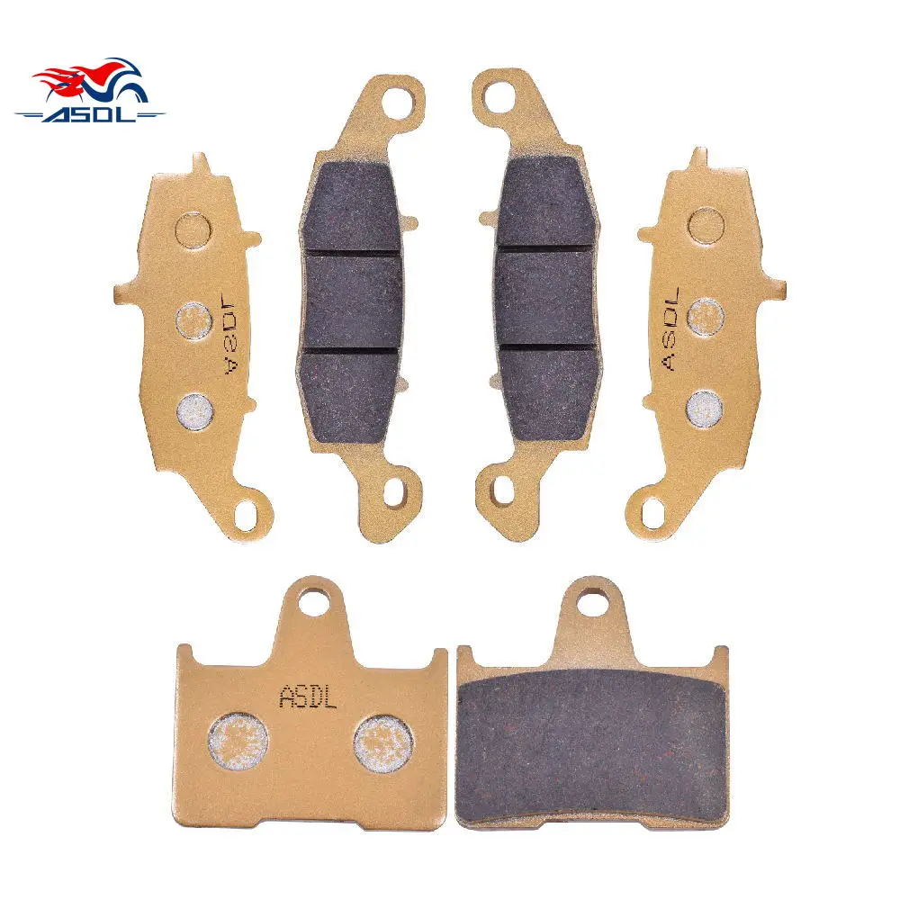 Motorcycle Front and Rear Brake Pads Set for SUZUKI GSF650S GSF 650 GSF650SK5 SK6 Faired Bandit 650 Non ABS 2005 2006 650CC