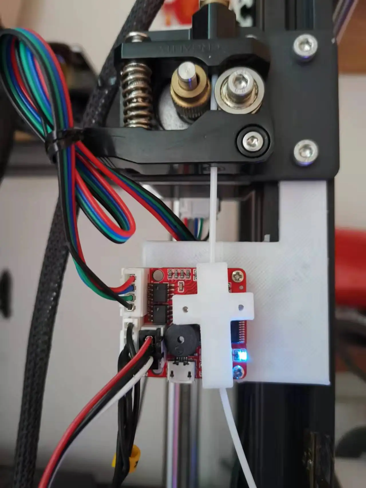 Sensor do filamento do laser para a impressora 3d, sem firmware da mudança