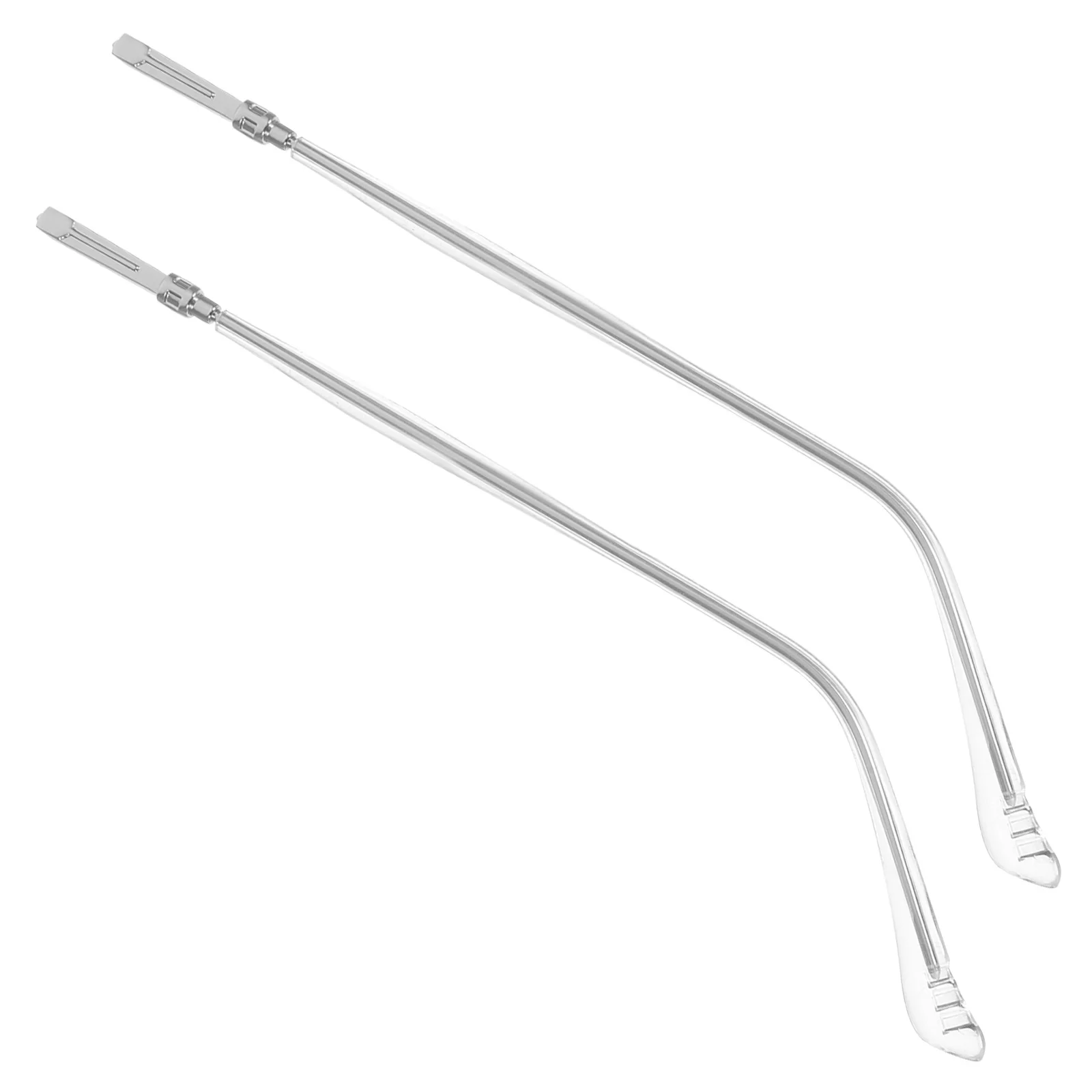 

1 Pair Metal Eyeglasses Replacement Temple Streamlined Design Comfort Fit Glasses Arm Legs Repair Parts Wear Resistant