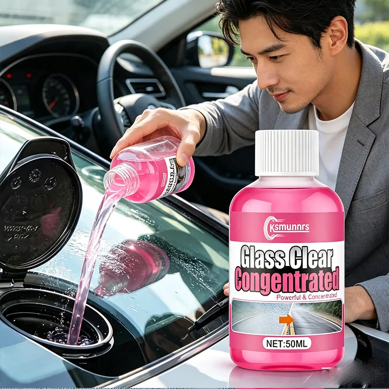 Car Glass Concentrated Coating Waterproof Anti-Fog Windshield Rainwater, Keeping Smooth, Rainproof And Fog-Free Without Streaks