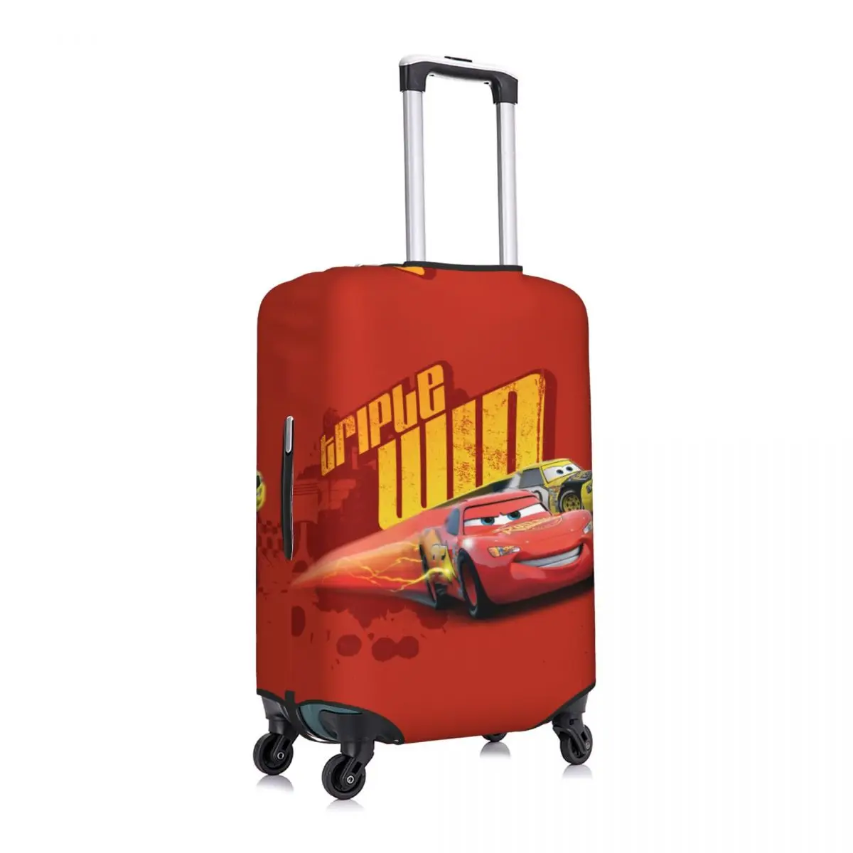 Custom Cartoon Pixar Cars Luggage Cover Funny Suitcase Protector Covers Suit For 18-32 inch