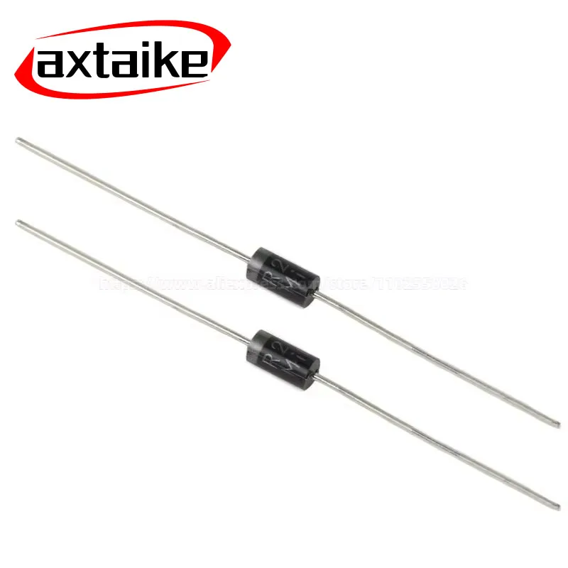 

50PCS RL207 RL257 DO-15 2A 2.5A 1000V DIP Rectifier Diode