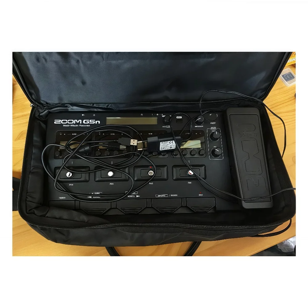 

Jelo Second-Hand Zoom G5N 90% New Multi-Effects Pedal Accessory for Guitar Made China Silk Screen Printed for Musical Instrument