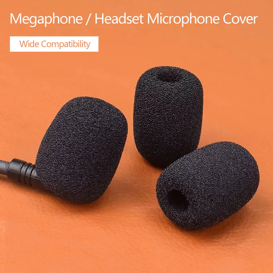 Little Bee Microphone, Spray Hood, Mic Cover, Sponge Cover, Earphones, Universal Headsets, Loudspeaker, Windproof