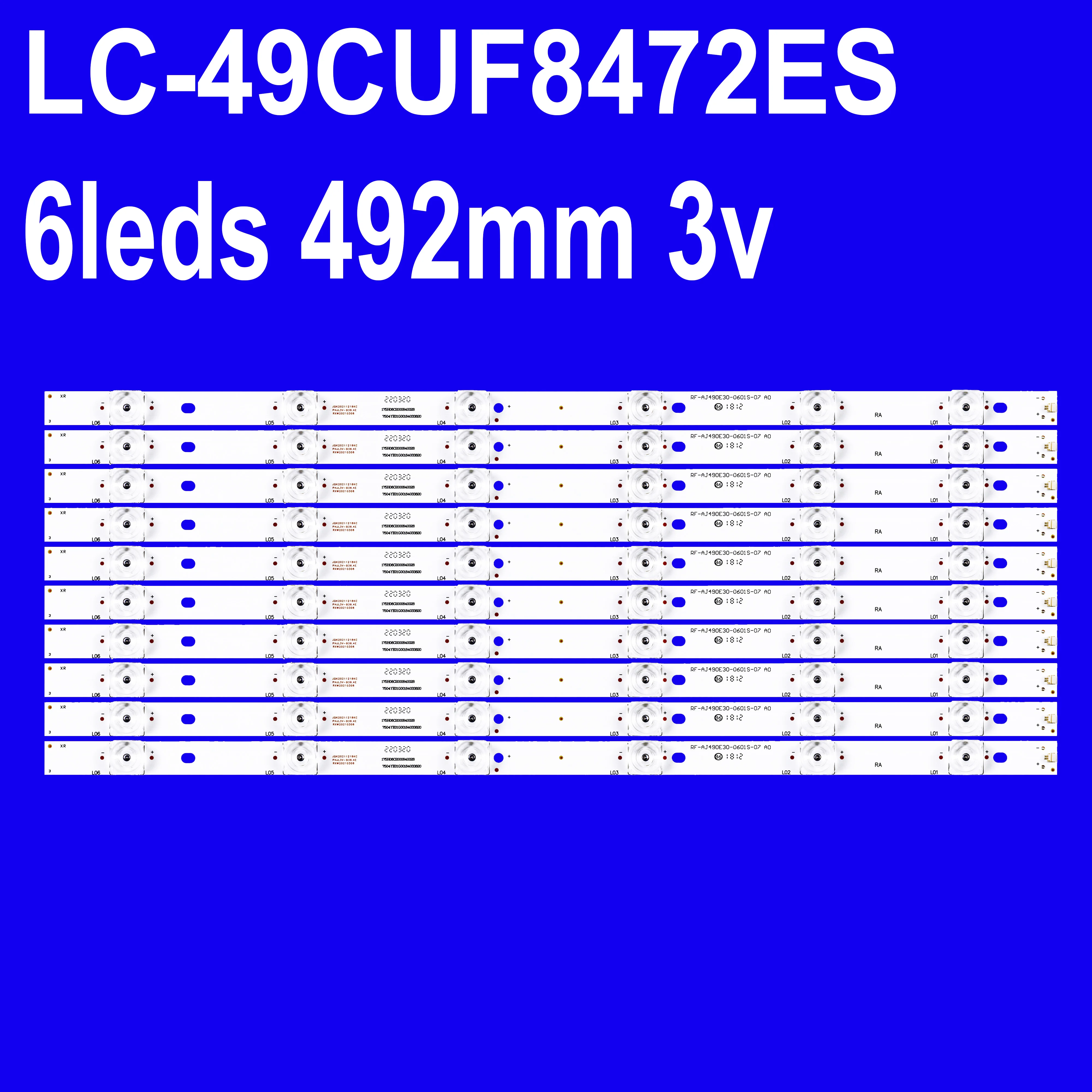 

Светодиодная лента для LC-49SFE7451K LC-49CUF8372ES LC-49CUF8472ES LC-49SFE7452K LC-49CFG6352E LC-49CUG8462ES LC-49CUG8362KS
