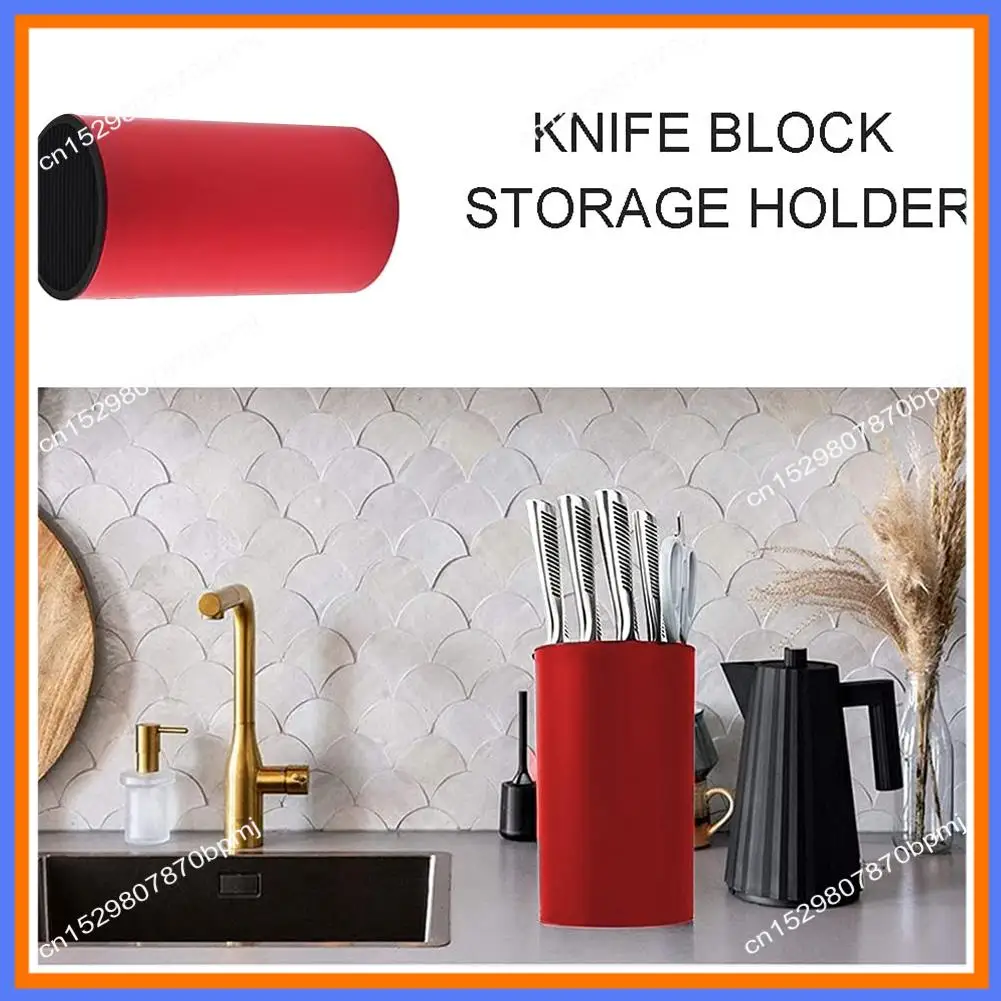 Portacoltelli universale BAAE, blocco coltelli senza coltelli, supporto per blocco coltelli per proteggere il salvaspazio della lama